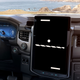 A photo of the interior of an F-150 Lightning.